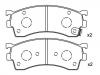 剎車(chē)片 Brake Pad Set:GEYT-33-28ZA