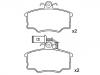 剎車片 Brake Pad Set:0060 743 564