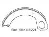 剎車蹄片 Brake Shoe Set:ME625031