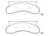 剎車(chē)片 Brake Pad Set:E9TZ-2001-B