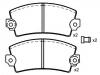 剎車(chē)片 Brake Pad Set:4 320 271