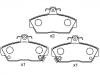 剎車(chē)片 Brake Pad Set:673 211 62 NBI