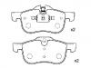 剎車片 Brake Pad Set:SFP100511