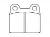 Brake Pad Set:0060 712 608