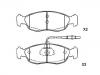 Brake Pad Set:4251.03